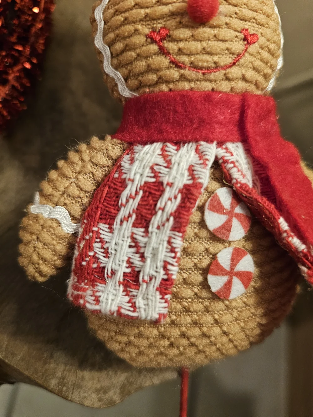 Ashland Red and Pink Holiday Pick Set with Snowman Accent